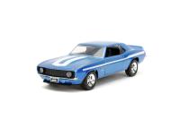 Rychle a zběsile Twin Pack Chevrolet Camaro 1969 a Dodge Charge Wide Body 1968, 1:32 Wave 2/1
